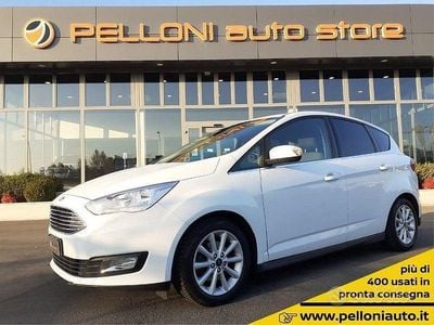 Usata Ford C-MAX 95 CV (69 kW) 2016 Bianco Monovolume