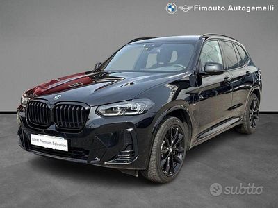 Usata BMW X3 M Sport 249 CV (183 kW) 2023 Nero / metallizzato SUV