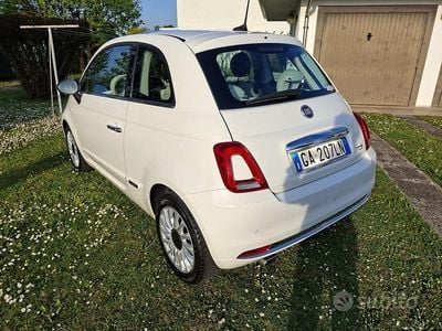 Usata Fiat 500 Lounge 69 CV (50 kW) 2020 Bianco Berlina