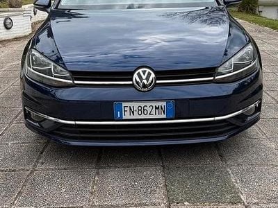 Usata VW Golf VII Executive 116 CV (85 kW) 2018 Blu Berlina