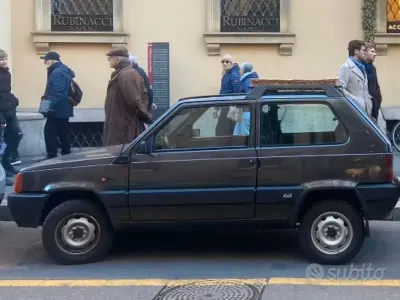 Usata Fiat Panda 4x4 Club 50 CV (36 kW) 1992 Marrone Utilitaria