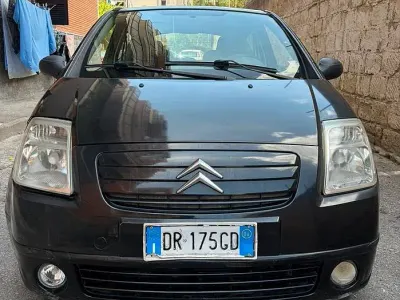 Usata Citroën C2 68 CV (50 kW) 2008 Nero Utilitaria