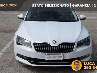 Usata Skoda Superb Executive 120 CV (88 kW) 2016 Bianco Berlina