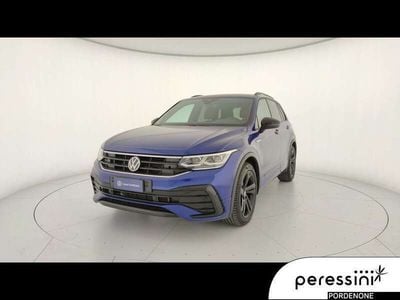 Usata VW Tiguan R-line 150 CV (110 kW) 2021 Bleu SUV