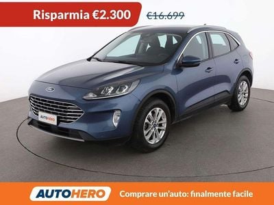 Usata Ford Kuga Business Edition 120 CV (88 kW) 2021 Blu/azzurro SUV