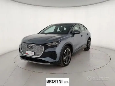 Usata Audi Q4 Sportback e-tron Business 150 kW (204 CV) 2022 Grigio metallizzato SUV