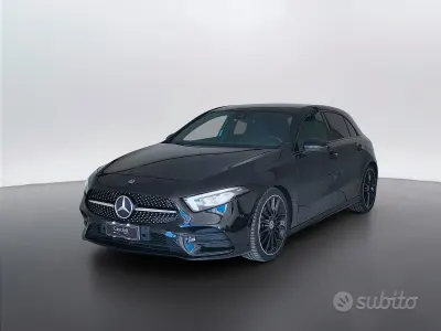 Usata Mercedes A200 Premium 150 CV (110 kW) 2020 Nero Berlina