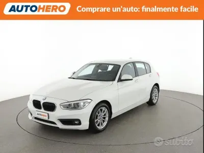 Usata BMW 118 Advantage 150 CV (110 kW) 2019 Bianco Utilitaria