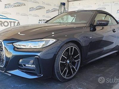 Usata BMW 420 Cabriolet M Sport 190 CV (139 kW) 2021 Nero Cabrio