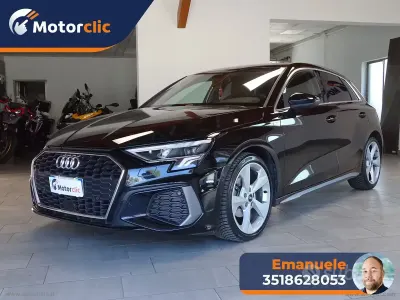 Usata Audi A3 S-Line 116 CV (85 kW) 2022 Nero Berlina