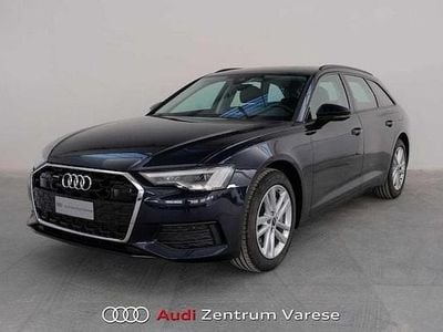 Usata Audi A6 Business 299 CV (219 kW) 2024 Blu firmamento metallizzato Station wagon