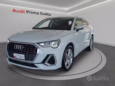 Usata Audi Q3 Sportback S-Line 150 CV (110 kW) 2022 Bianco ghiaccio metalizzato SUV