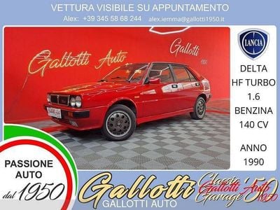 Usata Lancia Delta 140 CV (102 kW) 1990 Rosso Utilitaria