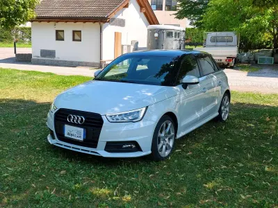 Usata Audi A1 Sportback Ambiente 82 CV (60 kW) 2017 Bianco Utilitaria