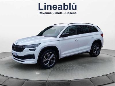 Usata Skoda Kodiaq SportLine 150 CV (110 kW) 2022 Bianco SUV