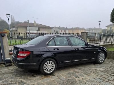 Begagnad Mercedes C220 2008 Blå Sedan