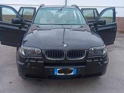 Usata BMW X3 150 CV (110 kW) 2005 Nero SUV