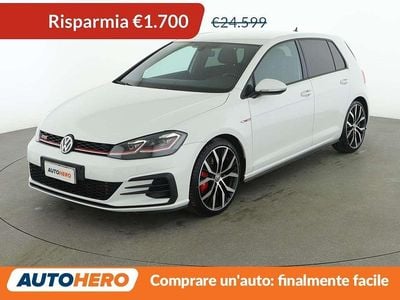 Usata VW Golf VII GTI 245 CV (180 kW) 2017 Bianco Berlina