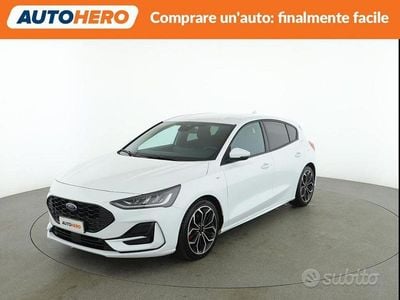 Usata Ford Focus ST-Line X 115 CV (84 kW) 2024 Bianco Berlina