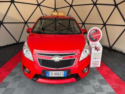 Usata Chevrolet Spark LS 78 CV (57 kW) 2010 Rosso Utilitaria