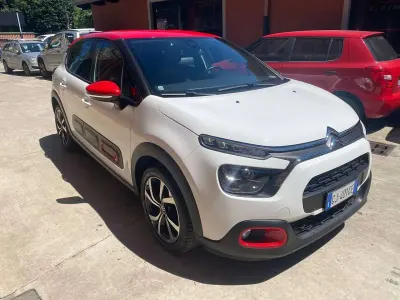 Usata Citroën C3 PureTech 110 CV (80 kW) 2022 Bianco tetto rosso Utilitaria