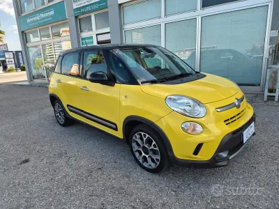 Usata Fiat 500L Trekking 120 CV (88 kW) 2015 Giallo Monovolume