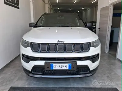 Usata Jeep Compass 131 CV (96 kW) 2021 Bianco SUV