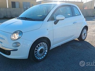 Usata Fiat 500 Lounge 69 CV (50 kW) 2013 Bianco Berlina