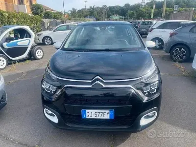 Usata Citroën C3 PureTech 83 CV (61 kW) 2022 Nero Utilitaria