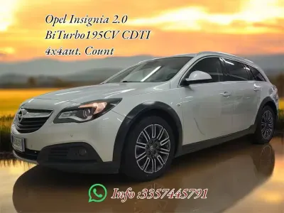 Usata Opel Insignia Country Tourer 194 CV (142 kW) 2015 Argento Station wagon