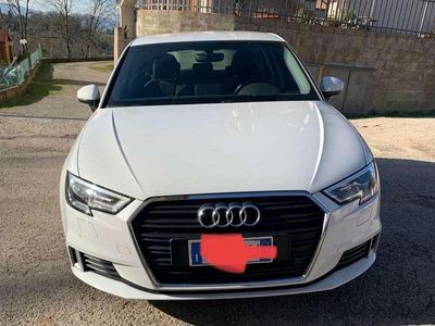 Usata Audi A3 Ambiente 116 CV (85 kW) 2018 Bianco Berlina