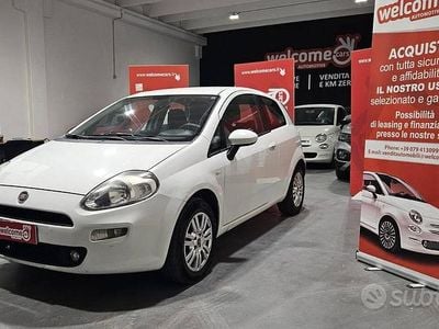 Usata Fiat Punto Easy 75 CV (55 kW) 2013 Bianco Berlina