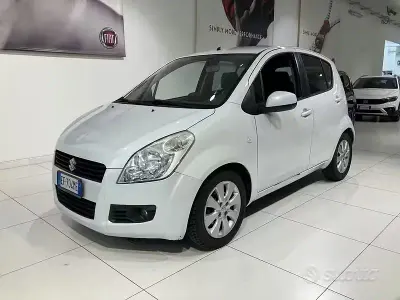 Usata Suzuki Splash GLS 86 CV (63 kW) 2010 Bianco Utilitaria