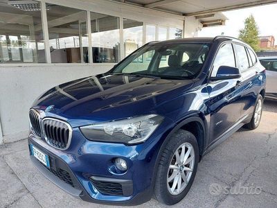 Usata BMW X1 Sport Line 150 CV (110 kW) 2018 Blu SUV