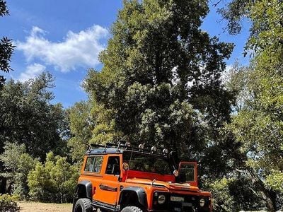 Käytetty Land Rover Defender 113 HP (83 kW) 1991 Keltainen Katumaasturi
