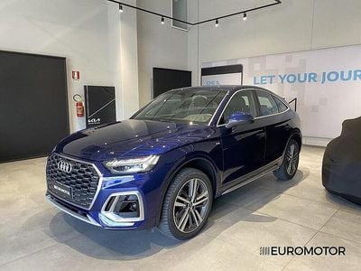 Usata Audi Q5 Sportback S-line plus 204 CV (150 kW) 2021 Blu SUV