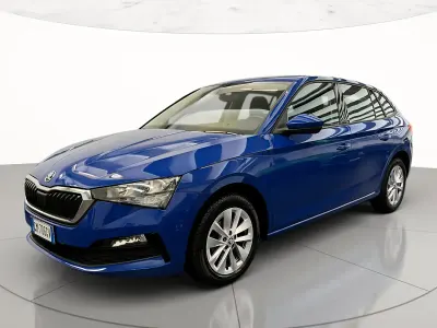 Brugt Skoda Scala Ambition 95 HK (69 kW) 2023 Blå Hatchback