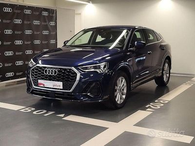 Begagnad Audi Q3 Business Plus 150 HK (110 kW) 2021 Blå SUV