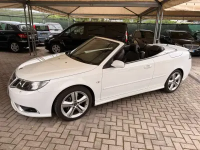Usata Saab 9-3 Aero 179 CV (131 kW) 2008 Bianco Cabrio
