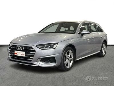 Usata Audi A4 Advanced Plus 136 CV (100 kW) 2021 Argento Station wagon