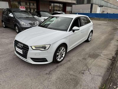 Usata Audi A3 Ambition 105 CV (77 kW) 2014 Bianco Berlina