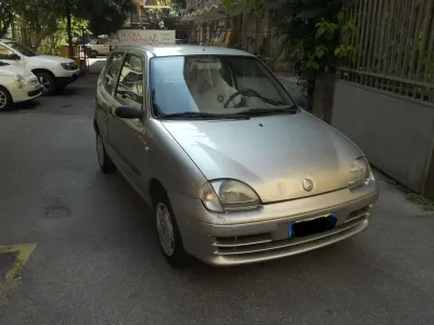 Usata Fiat Seicento Active 54 CV (39 kW) 2004 Argento Utilitaria