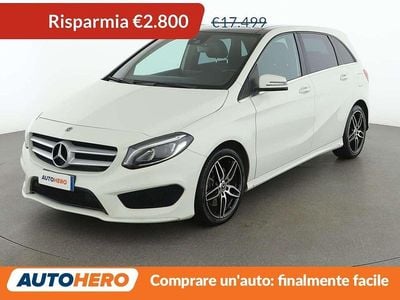 Usata Mercedes B220 Premium 177 CV (130 kW) 2018 Bianco Monovolume