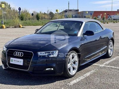 Usata Audi A5 Cabriolet Ambiente 177 CV (130 kW) 2014 Nero Cabrio