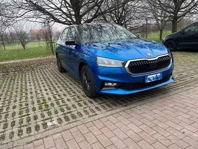 Usata Skoda Fabia Style 80 CV (58 kW) 2024 Blu Utilitaria