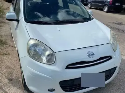 Gebraucht Nissan Micra 80 PS (58 kW) 2011 Weiß Kleinwagen
