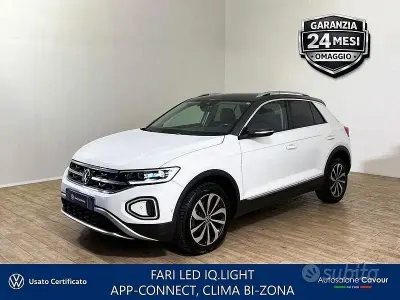 Usata VW T-Roc Style 116 CV (85 kW) 2022 Pure white SUV