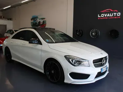 Usata Mercedes CLA220 Premium 170 CV (125 kW) 2014 Bianco Coupé