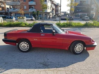 Usata Alfa Romeo 2000 Quadrifoglio 1987 Rosso Cabrio
