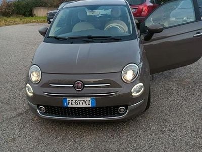 Usata Fiat 500 Lounge 75 CV (55 kW) 2007 Marrone Utilitaria